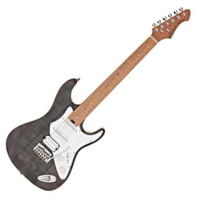 Aria Pro II 714 MK2 Hot Rod Collection E-Gitarre - Black Diamond