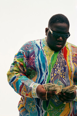 Notorious B.i.g Biggie Smalls Smoking Rap Wall Art Home Decor - POSTER 20x30