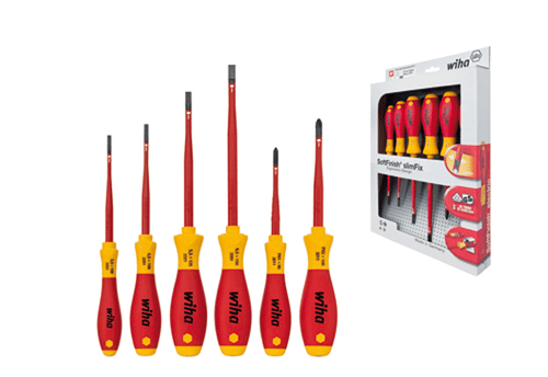 Wiha Soft Finish Electric Screwdriver Set 3201 K6(6PCS) Insulation - Picture 1 of 2