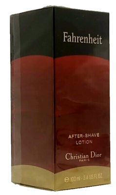 ❤️CHRISTIAN DIOR FAHRENHEIT, AFTER SHAVE,3.3oz/100ml 1995