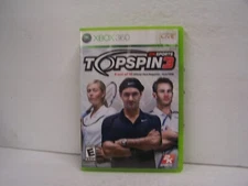 Top Spin 3 (Microsoft Xbox 360, 2008) CIb