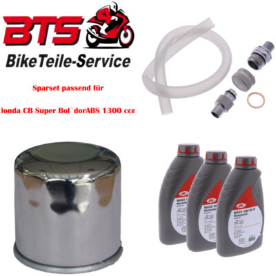 Sparset 3L Öl, Filter, Ablassschraube passend für Honda CB Super Bol`dorABS 1