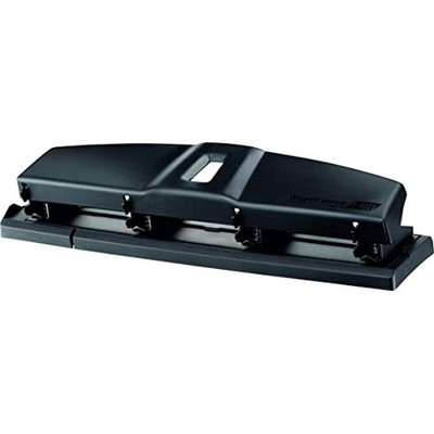 400111 Vierfachlocher Essentials E4001, schwarz, 28 cm