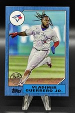 2022 Topps Update Vladimir Guerrero Jr. 1987 Blue #87TBU-50 Blue Jays
