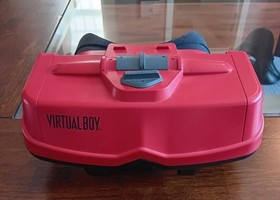 Nintendo Virtual Boy Console Mario's Tennis Bundle + AC Adapter Kit SOLD "AS IS"