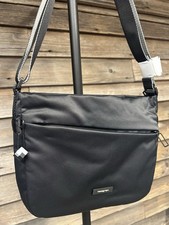 Hedgren Black Nylon Crossbody Purse
