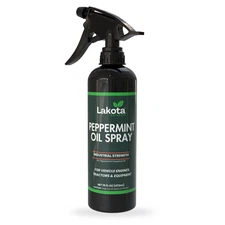 Lakota Rodent Repellent - 16oz Peppermint Oil Mice Spray for House/Car Engine