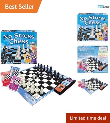 No Stress Chess - The Ultimate Teaching Game with Illustrated Action Cards