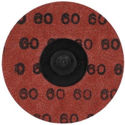 Norton 66623319030 3'' Metal AO TR Type III Quick-Change Cloth Disc 60 Grit 50 pk