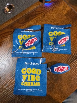 Duthch Bros Good Vibes Stoked Charm Keychain - March 23, 2026 Merch Drop