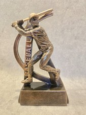 8" Baseball Resin Trophy - with a free personalized plaque