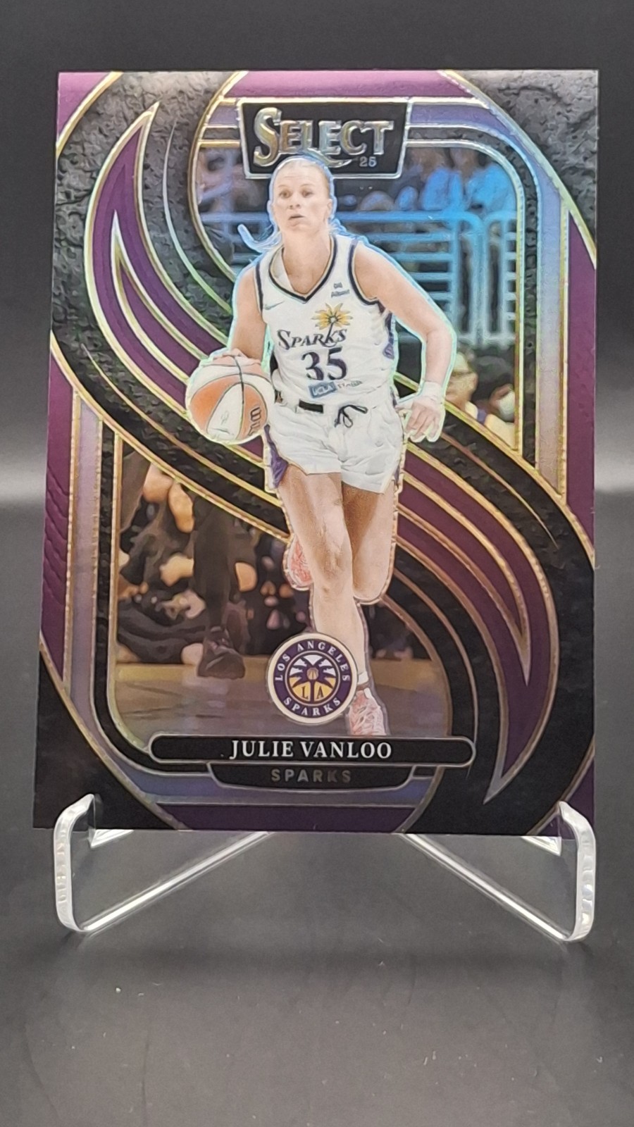 2025 Panini Select WNBA Julie VanLoo Premier Level Purple Prizm /149