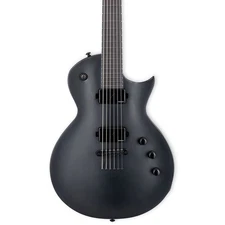 ESP LTD EC-1000 Baritone E/G, Ebony Fingerboard, Charcoal Metallic Satin