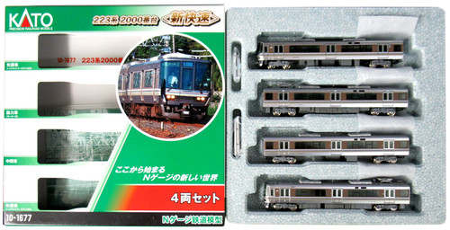 Juego de 4 coches Shin Rapid serie 2000 serie 2277 calibre N KATO 10 1677 223 A | Condition: Used