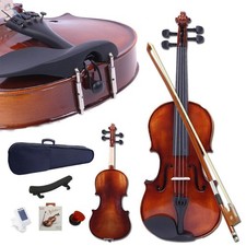Glarry 4/4 Elegant Classic Spruce Wood Violin Set w/ Accessories