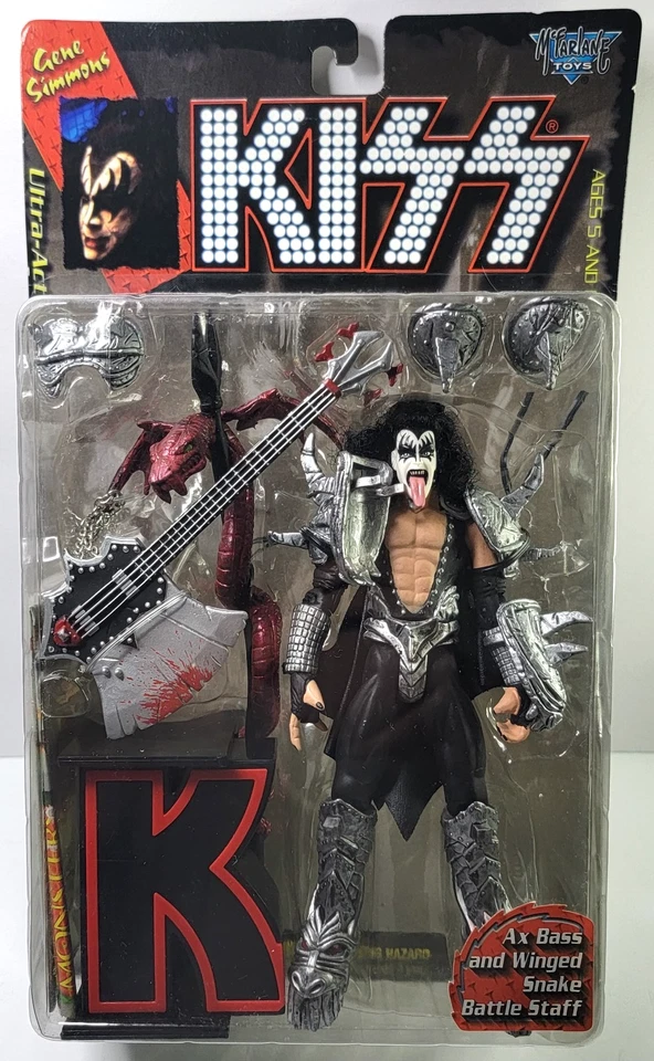 Juego de 4 figuras de acción McFarlane Toys KISS 1997 Ultra - MIP Ace Frehley Foto 2 de 4