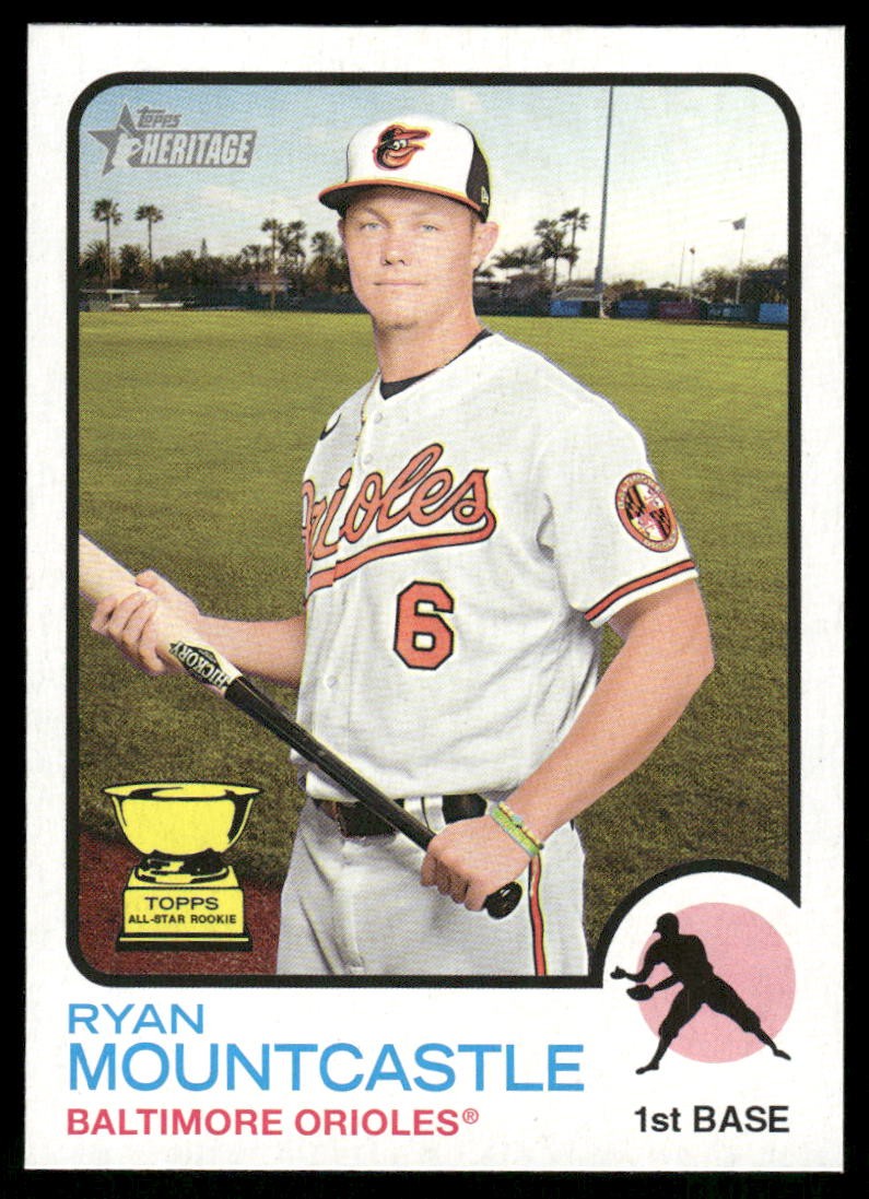 2022 Topps Heritage #551 Ryan Mountcastle