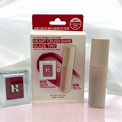 holika holika Heart Crush Bare Glaze Tint + Sheer Balm