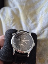 Jaeger-LeCoultre Master Geographic 1428470 rare black dial. 11