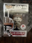 Funko Pop! Star Wars Clone Commander Cody Walgreens (Exclusive) #176 W/Protector
