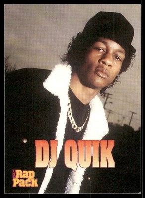 Rap Pack DJ Quik 1991 The Rap Pack Premier Cards #26