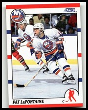 1990-91 Score American #250 Pat LaFontaine New York Islanders