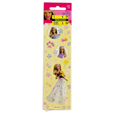 Vintage Barbie Stickers SandyLion 1 Sheet Flowers Doll Dress Y2K NOS Sealed New