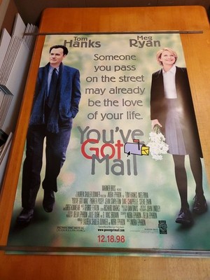 You've Got Mail Rolled Movie Poster Original DS Double Sided 27X40 Tom Hanks