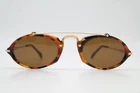 Vintage sunglasses DAVIDOFF 209-006 brown gold oval sunglasses eyewear