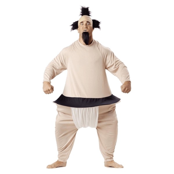 Sumo KäMpfer Erwachsenen KostüM EinheitsgrößE Passt Den Meisten-image