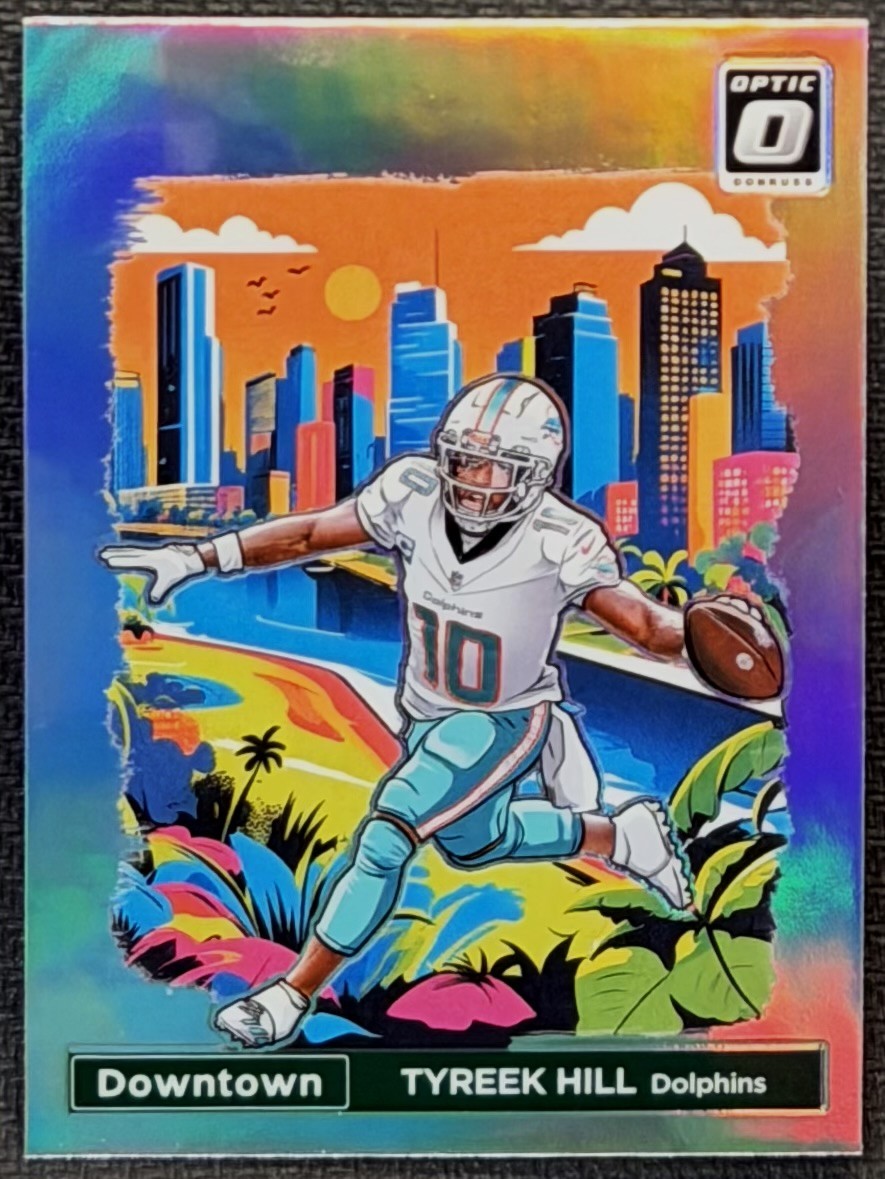 2024 Donruss Optic Downtown Tyreek Hill