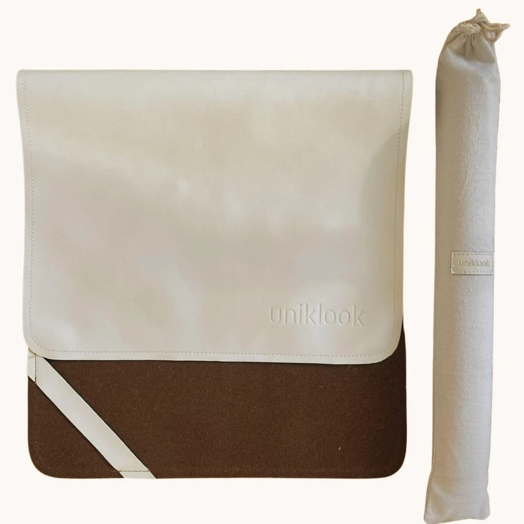 Uniklook Portable Baby Changing Pad, Vegan Leather Waterproof Mat 16"x30"
Opens in a new window or t