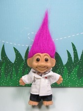 DOCTOR / PHYSICIAN'S ASSISTANT OLD MOLD - 5" Russ Troll Doll - NEW IN BAG