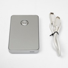 G-Tech G-DRIVE Mobile 1TB Portable Hard Drive FireWire 800 USB 0G02229 TESTED