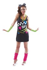 I Love the 80's Costume Dress