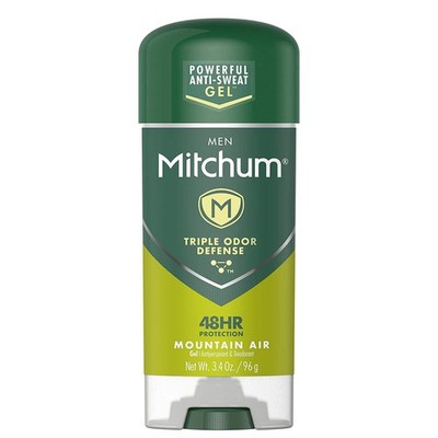 Mitchum Advanced Gel Anti-Perspirant Deodorant Mountain Air 3.4oz Pack 3
