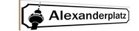 Holzschild 10X46 Cm Alexanderplatz Berlin StraßE Stadt Deko Geschenk Holz Schild