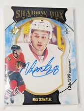 Nick Schmaltz 2016-17 SPx Rookie Autograph 126/199 Shadow Box #63 RC Auto card