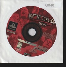 WF Attitude Get It! Sony PlayStation 1 Sleeved Video Game No Case