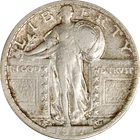 1917-D Type 2 Standing Liberty Quarter