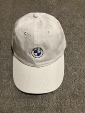 Bmw Logo White Adult Baseball Cap Hat With Adjustable Strap - 100 Cotton Nwot Bmw Logo White Adult Baseball Cap Hat With Adjustable Strap - 100 Cotton Nwot