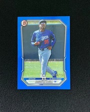 2026 Topps Bowman Paper Prospects Blue #BP-83 Josue De Paula 54/150 Dodgers QI95