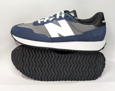 New Balance 237 Grey/White/Navy Men display picture 1