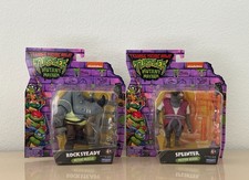 TMNT Teenage Mutant Ninja Turtles ROCKSTEADY & Splinter Mutant Mayhem Figure NEW