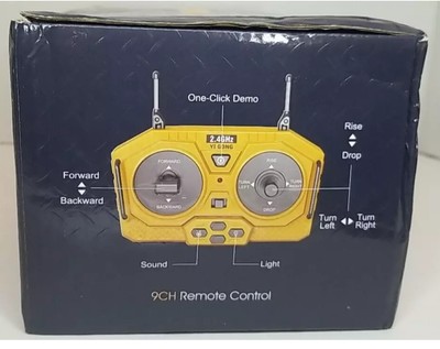 YI GONG 9-Channel Track-Type Tractor Remote Control Bull Dozer | eBay