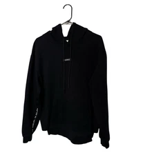 YoungLA Pro Tech Hoodie Mens Large Black Pullover Sweatshirt Workout Stretch Gym