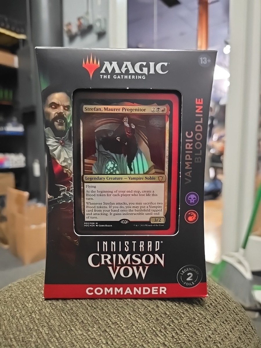 mtg vampire blood token deck commander Amazon.com: Magic: The Gathering The Lost Caverns of Ixalan Commander Deck