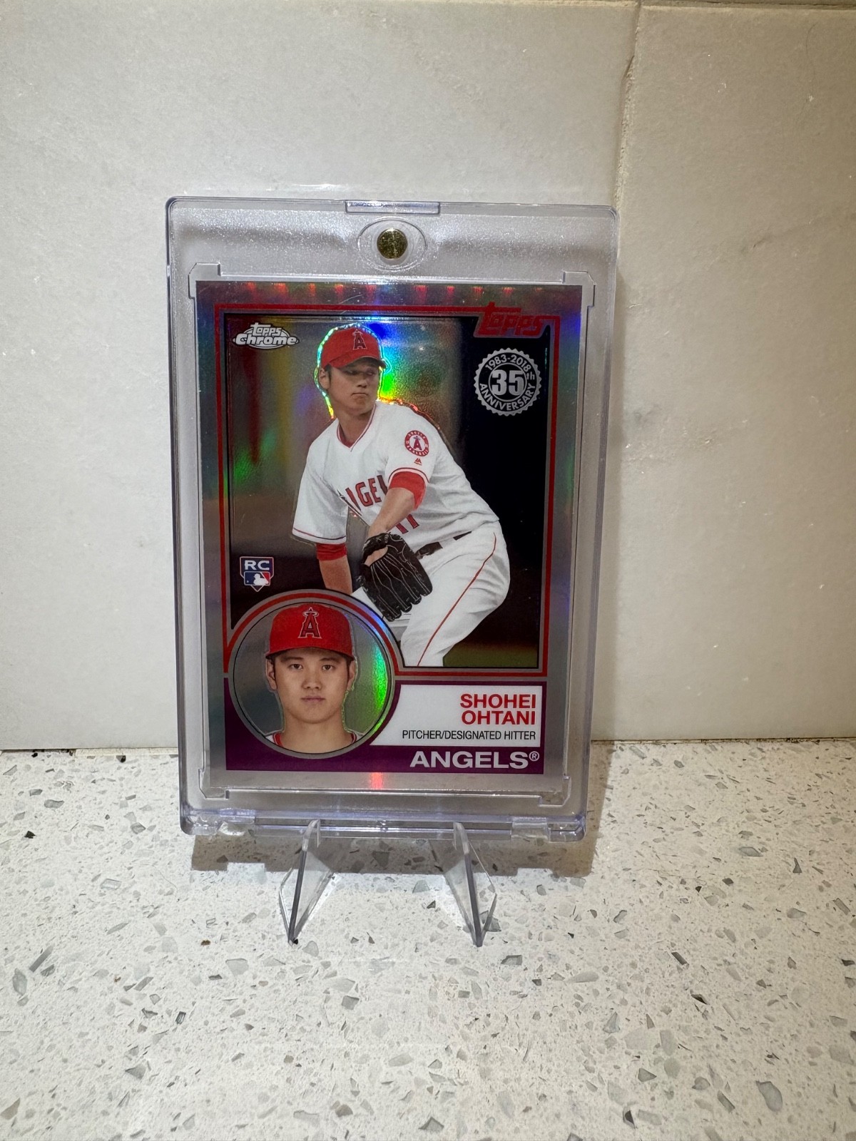 2018 Topps Chrome - 1983 Topps Refractor Shohei Ohtani #83T-6 (RC)