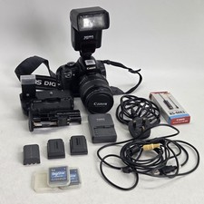 Canon EOS 400D 10.1 MP Digital SLR Camera Black with EF-S 17-85mm And Extras