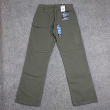 Dickies Jeans Mens 33x32 Olive Carpenter Relaxed Straight Leg Canvas Pants NWT